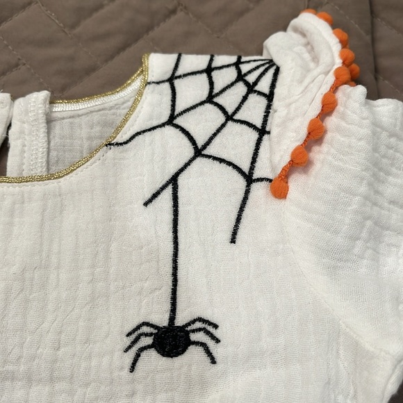 Mud Pie Baby Girl Black Cat Tunic and Legging Set/NWT/12-18M - Picture 4 of 14